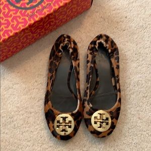 Tory Burch leopard Reva Ballet Flat